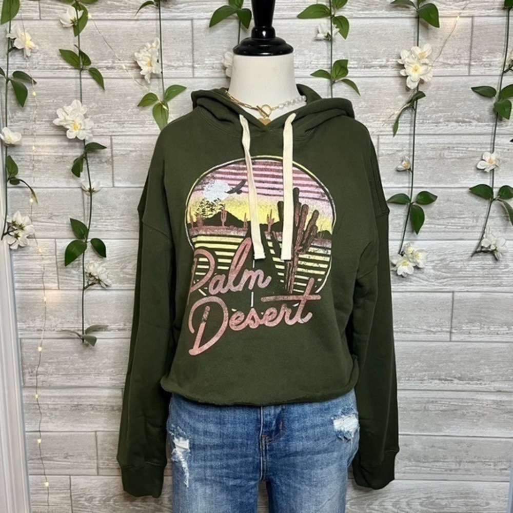 BP Palm Desert Cropped Sweatshirt Hoodie